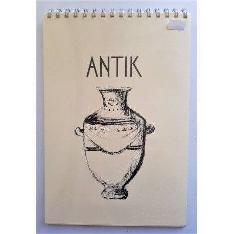 Blok náčrtkový Antik spirálový 130g/A4/25L