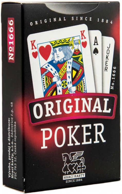 Karty Poker (papírová krabička)