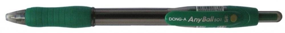 kuličkové pero Any ball 1,0 mm zelená