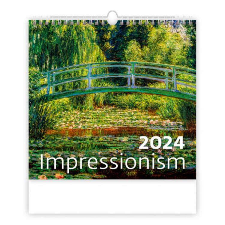 Nástěnný kalendář Impressionism