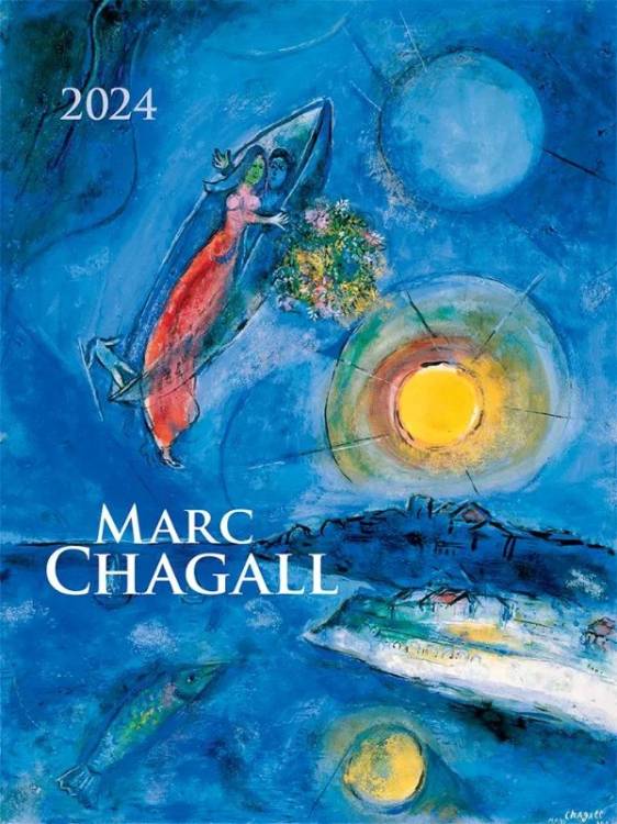 Nástěnný kalendář Marc Chagall