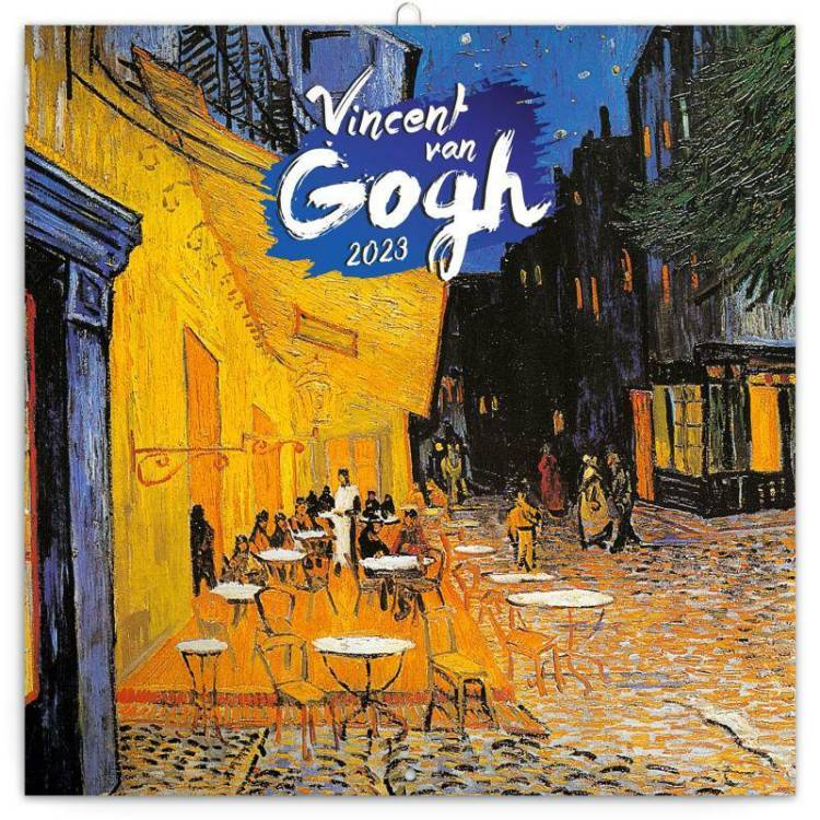 Poznámkový kalendář 30x30cm Vincent van Gogh