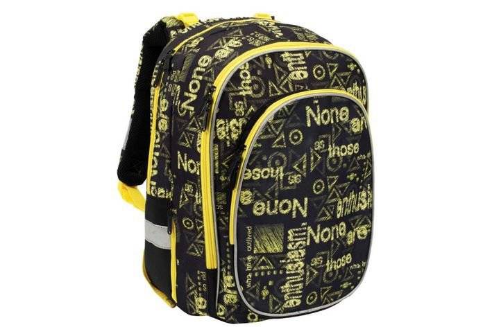 Školní batoh ERGO TYPO Yellow