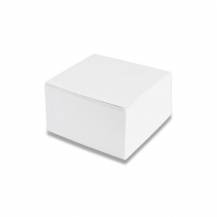 Blok kostka nelepená bílá 9x9x4,5