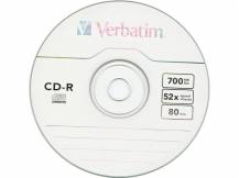 CD-R Verbatim 52x 700MG/tenká krabička