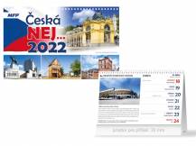 Kalendář 2022 stolní Česká NEJ…