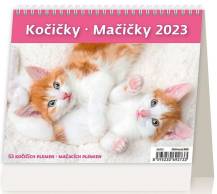 Kalendář stolní (MiniMax) Kočičky/Mačičky