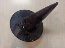 Klobouk čarodějnický (vnitřní průměr 19cm)