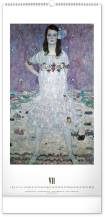Nástěnný kalendář 33x64cm Gustav Klimt