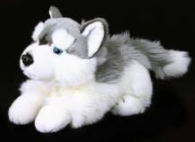 Plyšový pes Husky 30cm