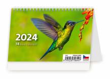 Stolní kalendář MINI 14denní - kolibřík