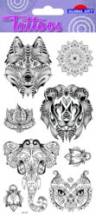 Tetování GG TT 153189 Mandala animals