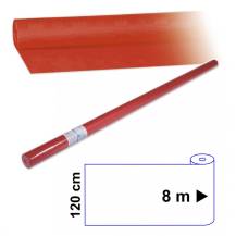 Ubrus papírový 1,20x8m role barevný - červený