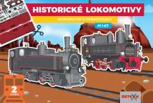 Vystřihovánky - Historické lokomotivy