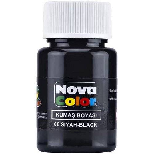 Barva na textil 30ml Černá
