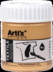 Barva na textil 45ml zlatá