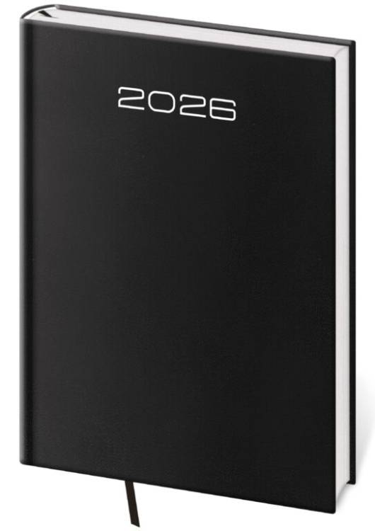 Diář A5 týdenní Old Karachi - černá