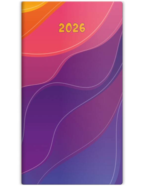 Diář kapesní - Napoli 14denní - design 6