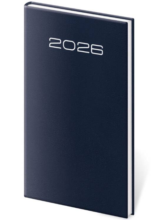 Diář kapesní týdenní Old Karachi - modrá