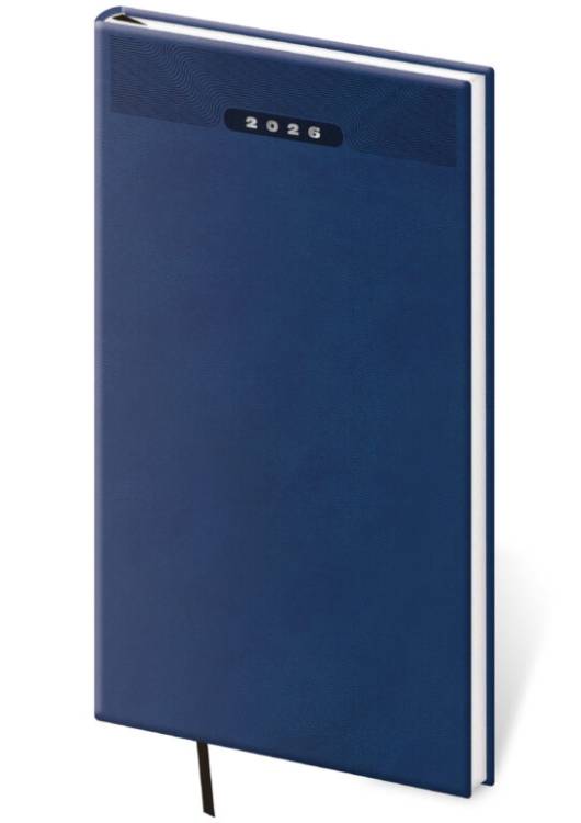 Diář kapesní týdenní Print Classic - modrá