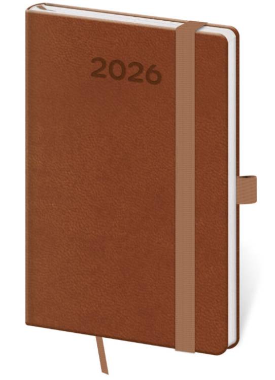 Diář kapesní týdenní Print Pop - mousse