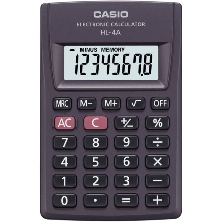 Kalkulačka Casio 8míst HL-4A