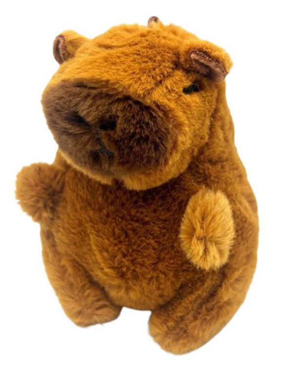 Klíčenka Capybara plyšová 10cm 3+