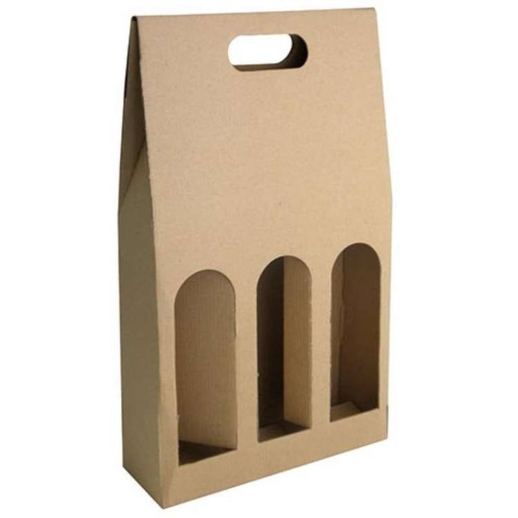 Krabice dárková - na 3 lahve