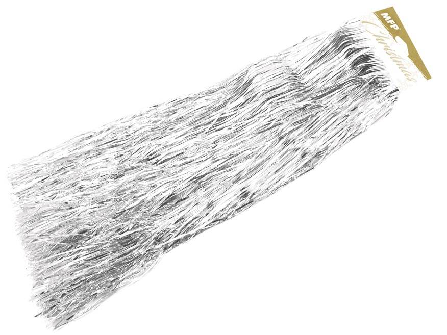 Lameta vánoční bílá 40cm