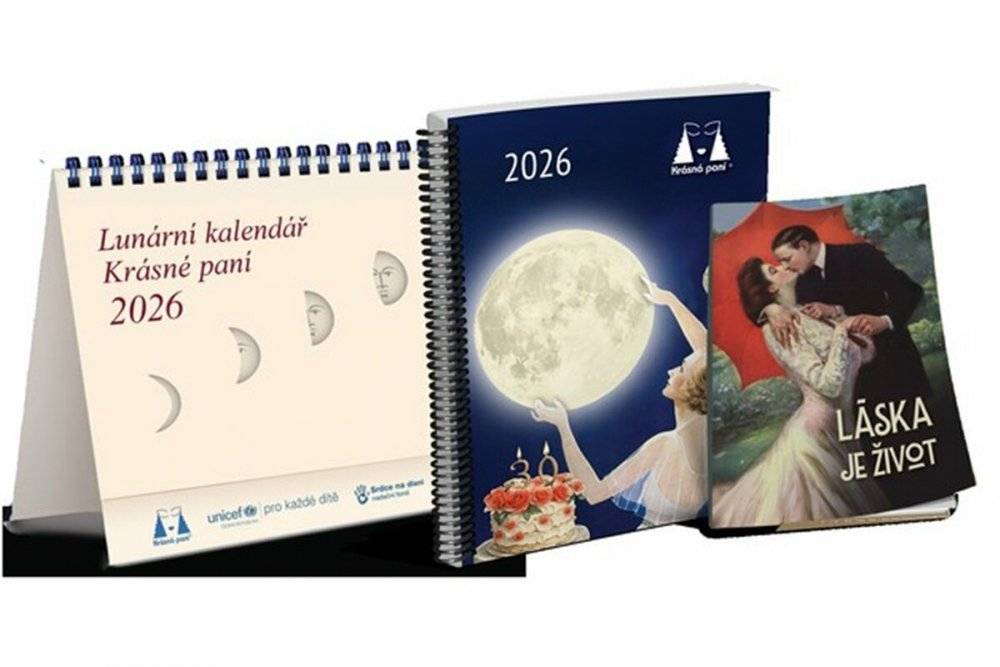 Lunární kalendář Krásná Pání 2026
