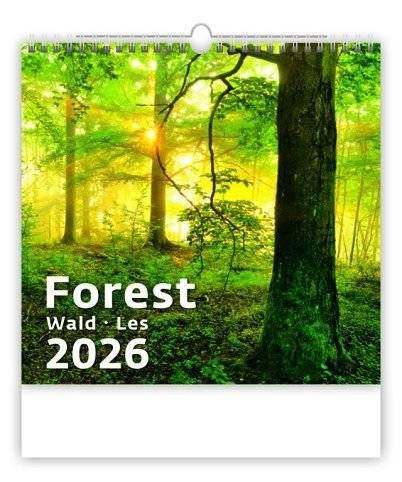 Nástěnný kalendář Forest/Wald/Les