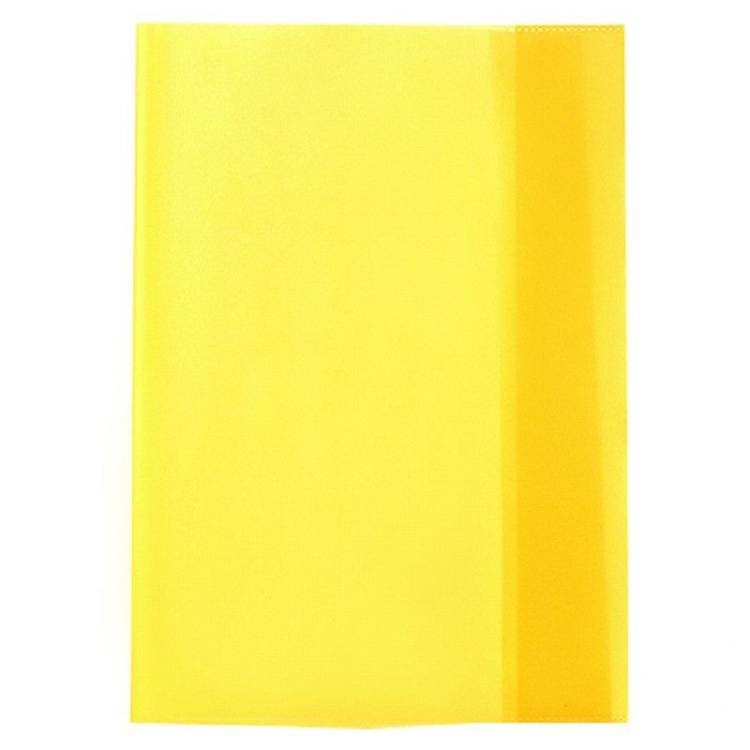 Obal na sešit A5 pevný - žlutý