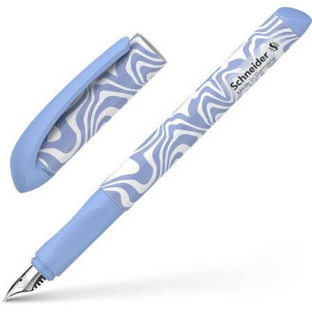 Pero bombičkové Schneider Easy Blue/White