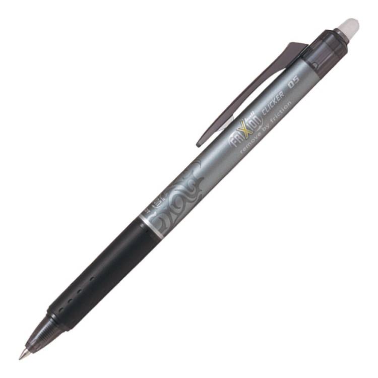 Pilot FriXion gumovací roller Clicker 0,5 černý
