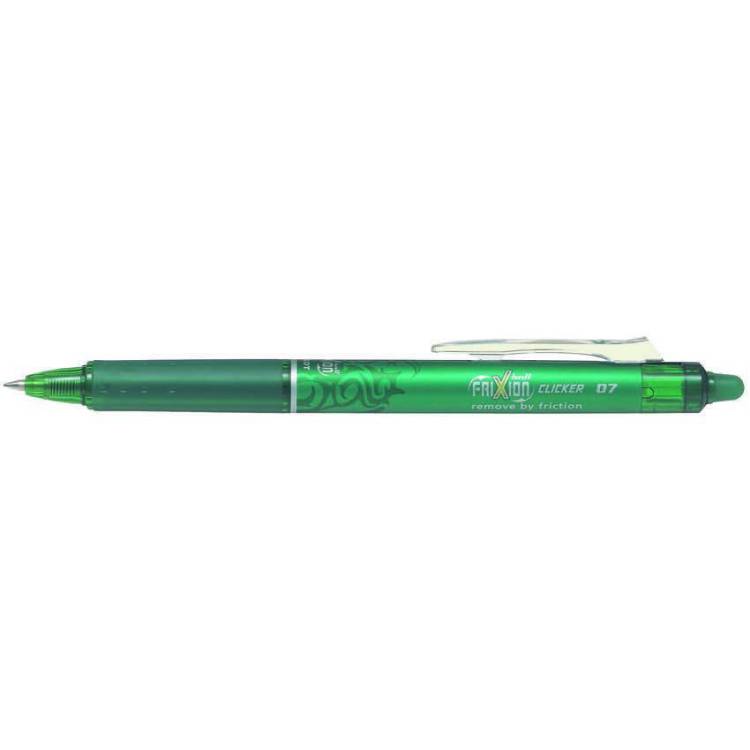 Pilot FriXion gumovací roller Clicker 0,7 zelený