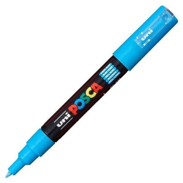 POSCA popisovač akrylový PC-1M Extra 0,7-1mm - sv. modrá