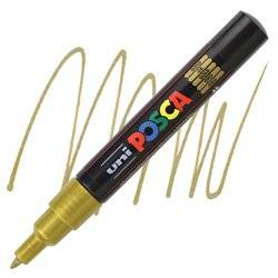 POSCA popisovač akrylový PC-1M Extra 0,7-1mm - zlatý