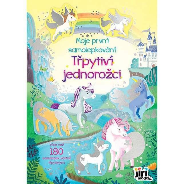 Samolepková knížka Třpytivý jednorožci