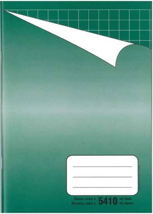 Sešit 5410 (čtvereček 1cm)