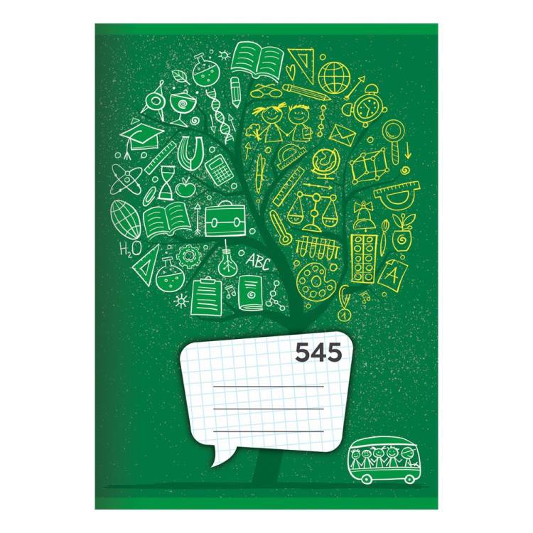 Sešit 545/A5 40ls. čtverečkovaný