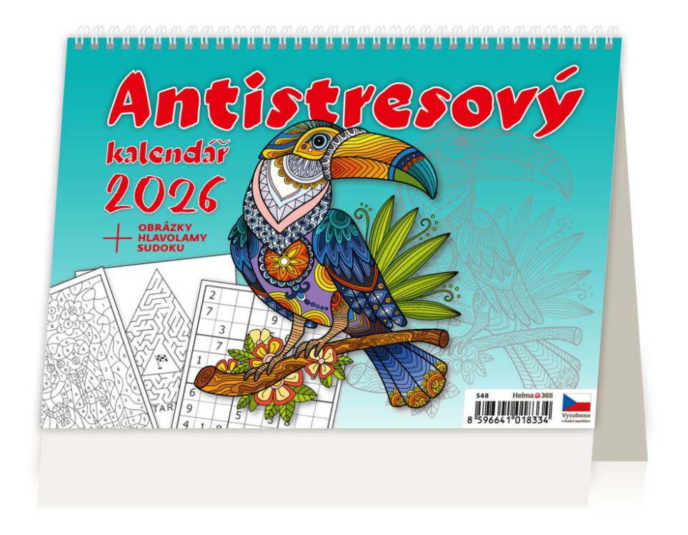 Stolní kalendář Antistresový pracovní