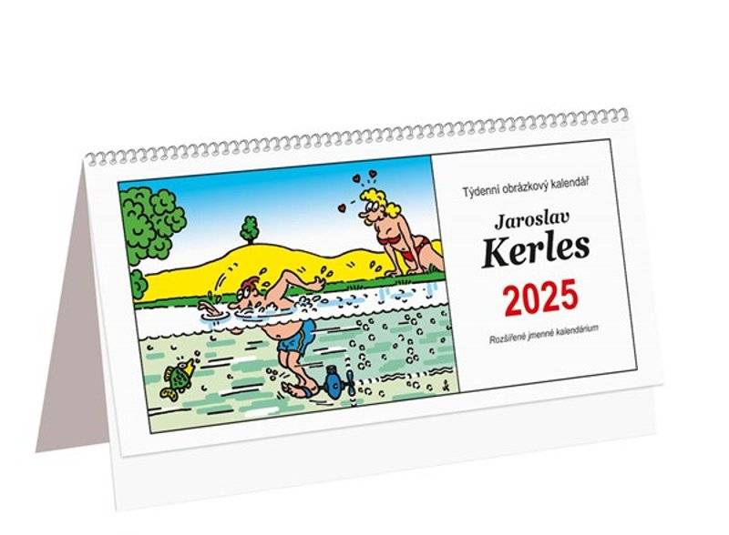 Stolní kalendář J. Kerles 2026