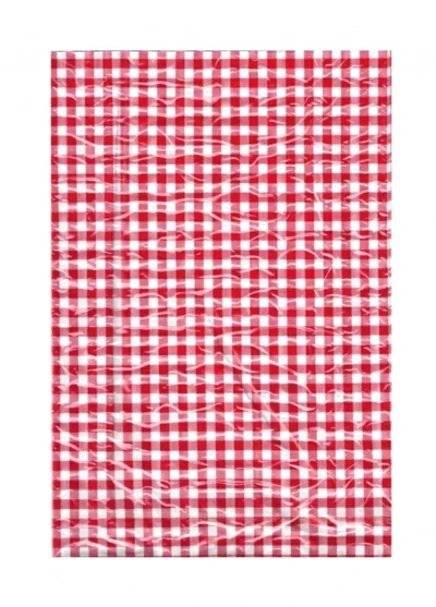 ubrus na školní lavici 50x65cm Červené káro