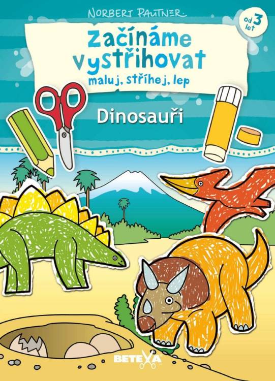 Začínáme vystřihovat A5 Dinosauři