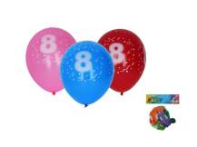 Balonky nafukovací 30cm/5ks - č.8