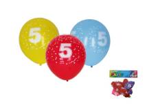 Balonky nafukovací 30cm/5ks - č.5