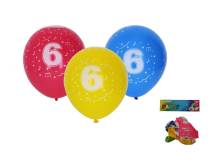 Balonky nafukovací 30cm/5ks - č.6