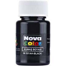Barva na textil 30ml Černá