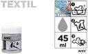 Barva na textil 45ml stříbrná