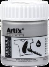 Barva na textil 45ml stříbrná